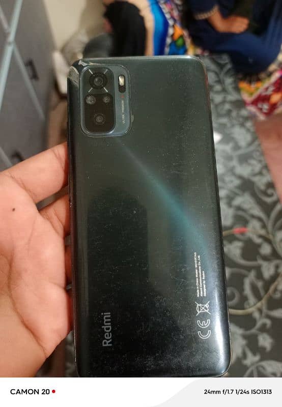 Redmi note 10 with full box urgent sale 1