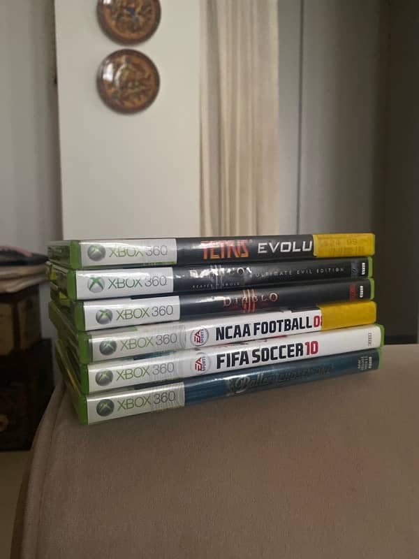 XBOX 360 games (unused) 0