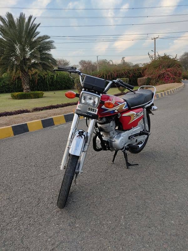 Honda CG 125 Model 2021 1