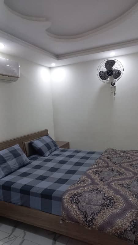 1 BED BRAND NEW FULL LUXURY FULL FURNISHED FULL EXCELLENT IDEAL FLAT FOR RENT IN BAHRIA TOWN LAHORE 6