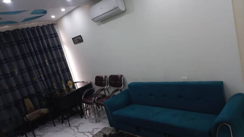 1 BED BRAND NEW FULL LUXURY FULL FURNISHED FULL EXCELLENT IDEAL FLAT FOR RENT IN BAHRIA TOWN LAHORE 14