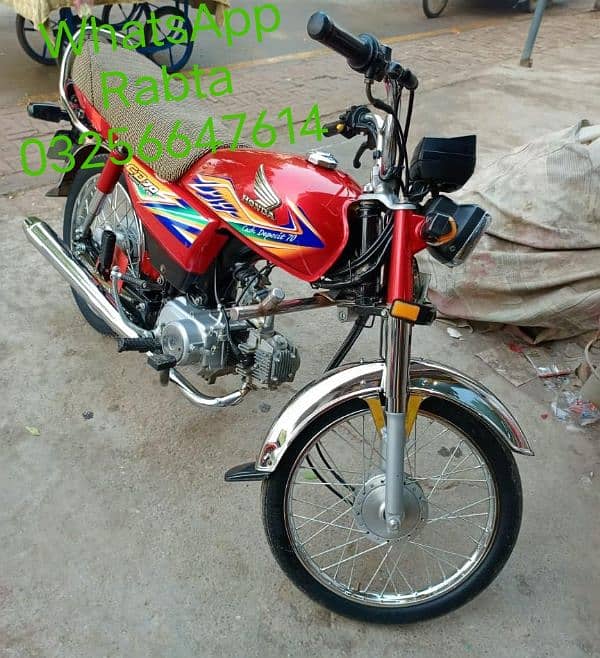 Honda CD70 Bike Total Genuine Condition New 2