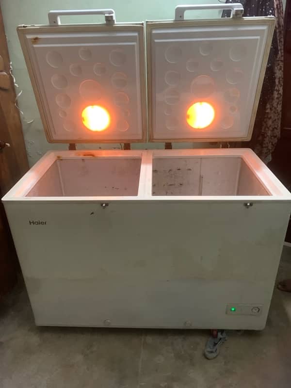 haier Deep Freezer Double Door 3