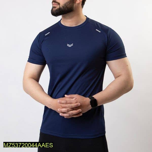 Men's dry fit plain T shirt 1 PC 6