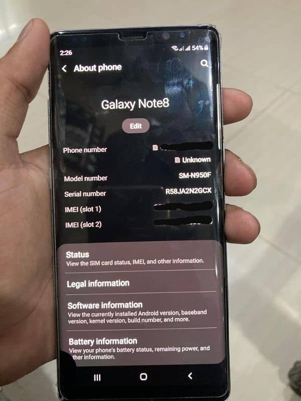 Samsung Galaxy Note 8 2