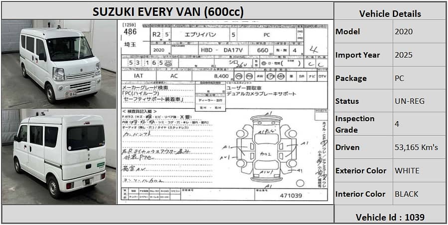 Suzuki Every 2020 PC 0