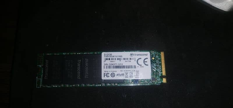 SSD 512 GB Transcend 0