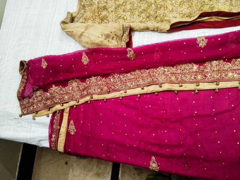 Heavy Zarri work Bridal Dress for Sales (Barat Valima) 2