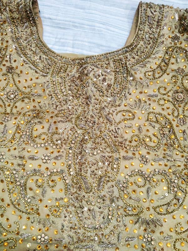 Heavy Zarri work Bridal Dress for Sales (Barat Valima) 4