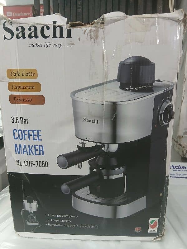 brand new saachi coffee maker 0