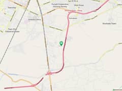 DHA LAHORE 5 MARLA PLOT BLOCK J CARPET ROAD DB POL CLEAR IN 9PRISM CHEAPEST PRICE FOR SALE