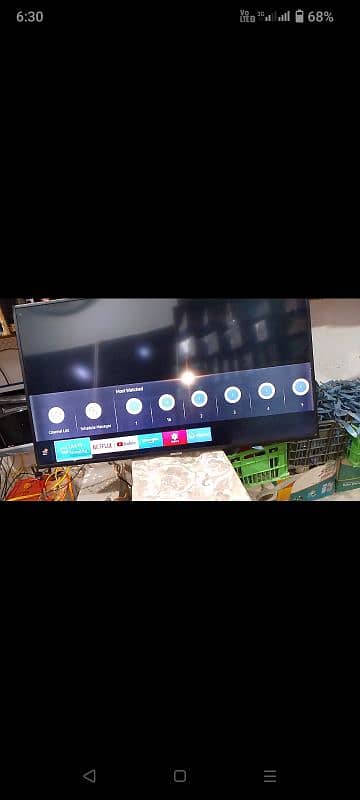 Samsung 49 inch android semart 4k 0