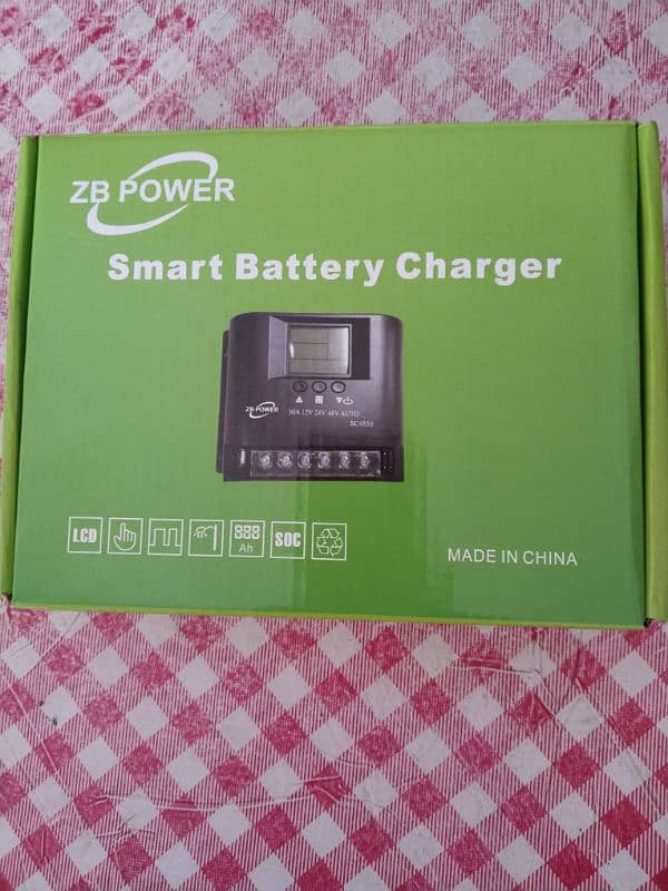 Solar smart battery charger 0