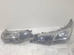 2018 Corrola head lights and bumper