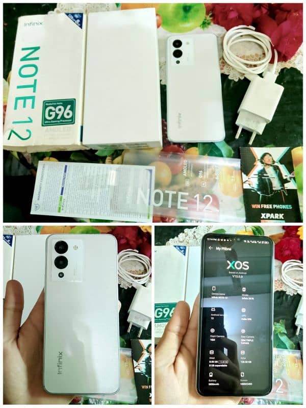 Infinix Note 12 G96 8+8Gb/128Gb No Open Repair With Complete Box 9