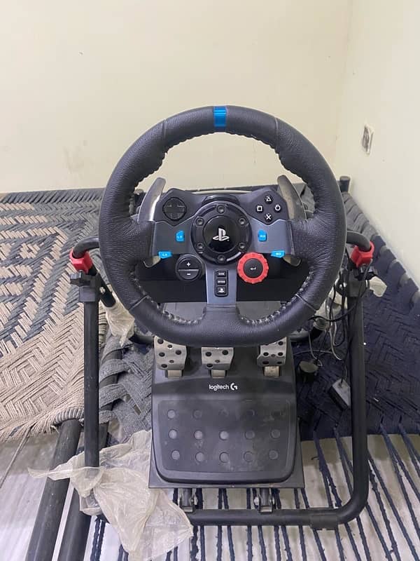 G-29 steering wheel and stand 1