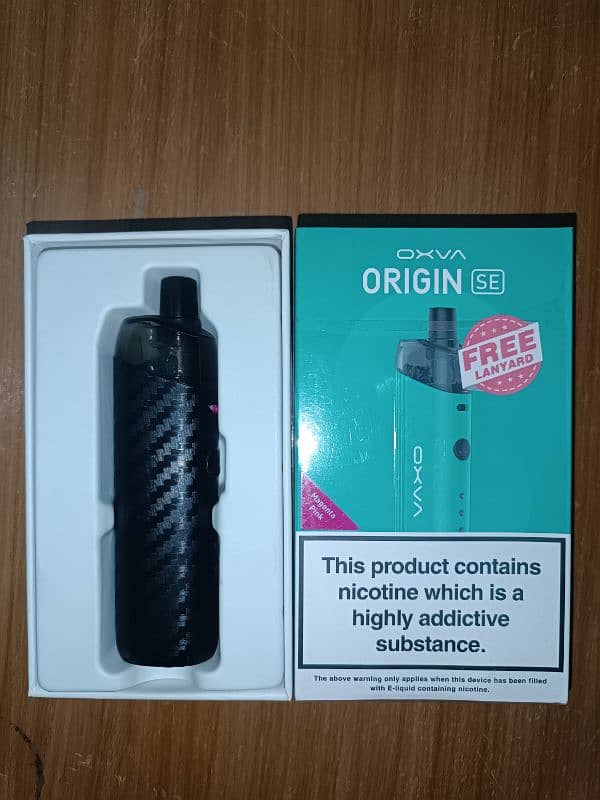 OXVA Origin SE . Pod only one month used. 0