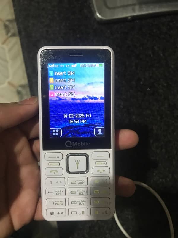 Qmobile V6 all 4 sim working open box 0