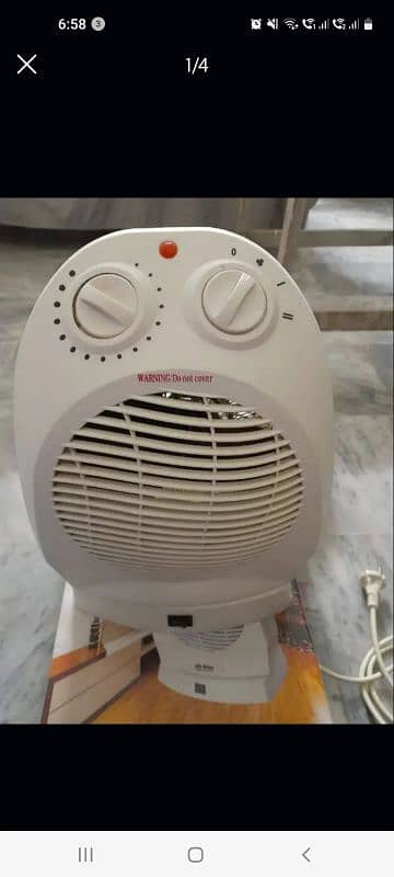 electric fan heater brand new 0