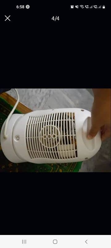 electric fan heater brand new 3