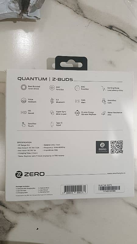 ZERO, QUANTUM Z BUDS (brand new condition) 3