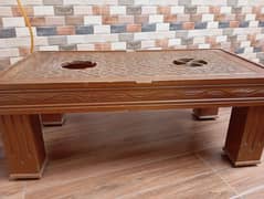 wooden table