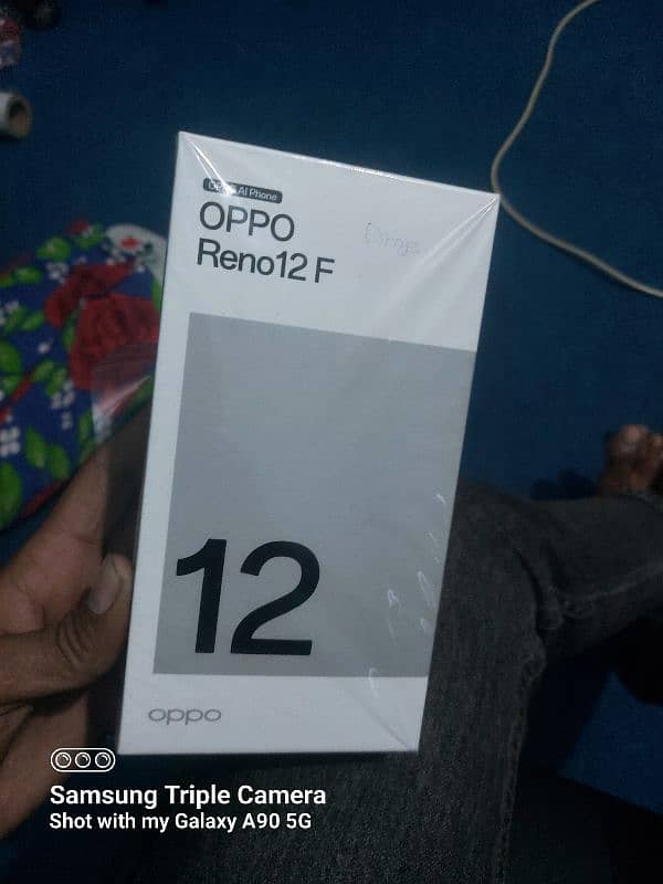 Oppo reno 12f 8gb 256gb 1 day use 1