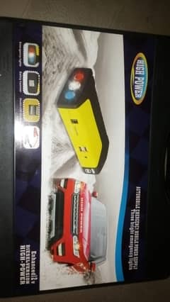 Car jump starter mobile power bank emergency light available