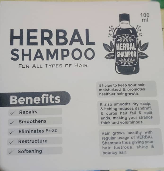 herbal shampoo/ for all type/ for sale 0