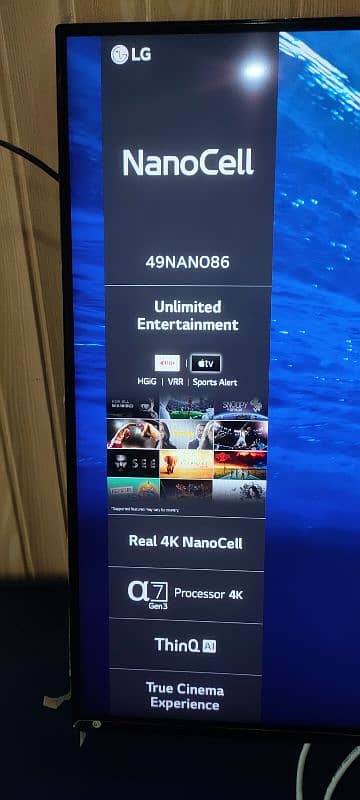 LG 49 INCH NANO CALL 86  FRESH CONDITION  2.1 HDMI 120HZ ORIGINAL 3