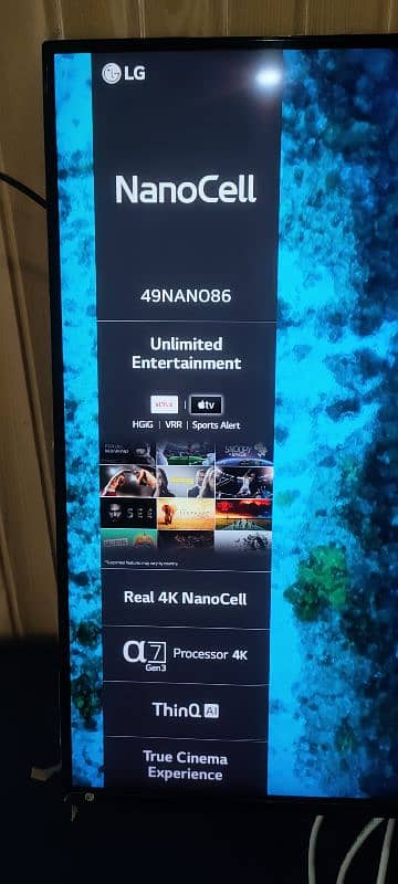 LG 49 INCH NANO CALL 86  FRESH CONDITION  2.1 HDMI 120HZ ORIGINAL 4