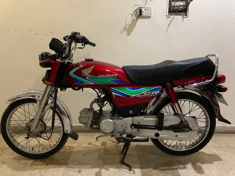 Honda CD 70 Call 03029636017 Good condition argent sale 0