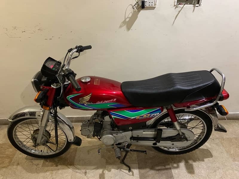 Honda CD 70 Call 03029636017 Good condition argent sale 2