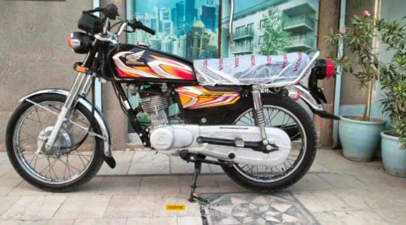 Honda 125 2022 Model Genuine Condition Lahore Registered (03126068910) 1