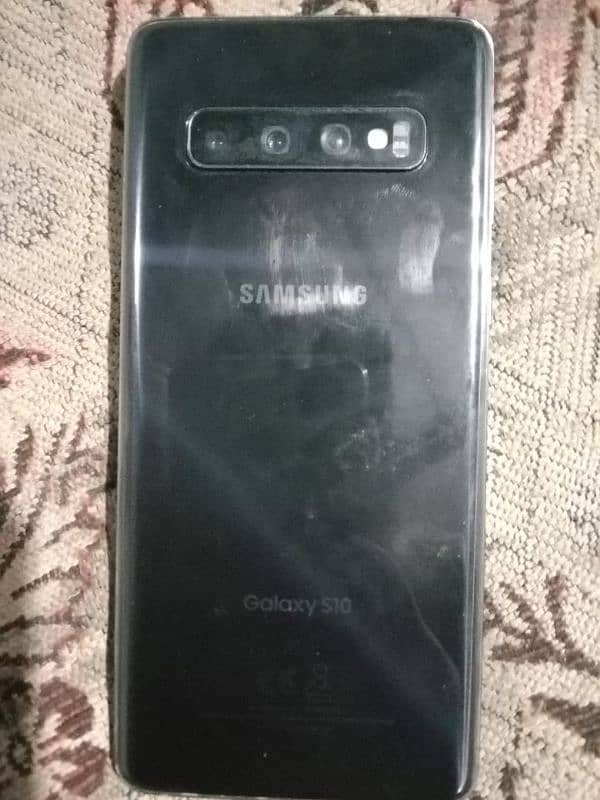 samsumg s10 no box. no charger only mobile ha 1