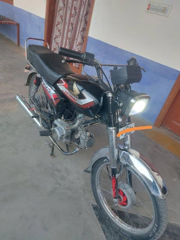 Hi speed 70cc Urgent sale 1