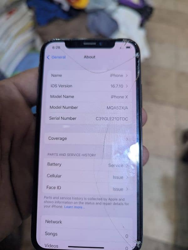 iphonex with original box 6