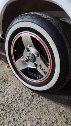 Just 04 Alloy Rims available Good Condition for Carry & Suzuki,