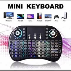 I8 Mini Wireless Keyboard Air Mouse Touchpad For Laptop Computer TVBox