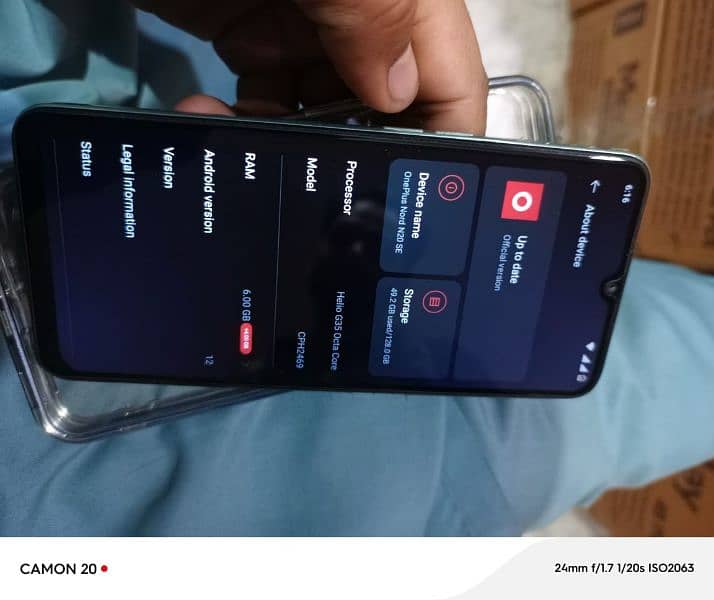 one plus Nord n 20 es 6