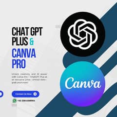 Canva Pro & Chat GPT Plus