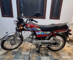 Honda CD 70 Red 08/2024 (First Owner)