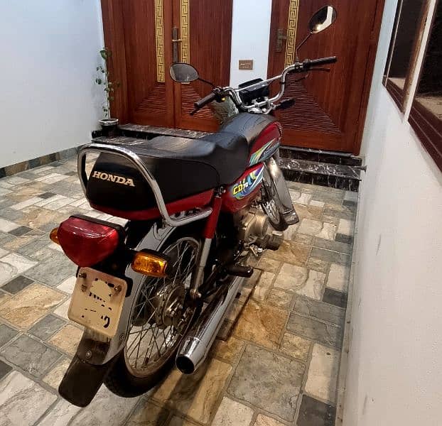 Honda CD 70 Red 08/2024 (First Owner) 9