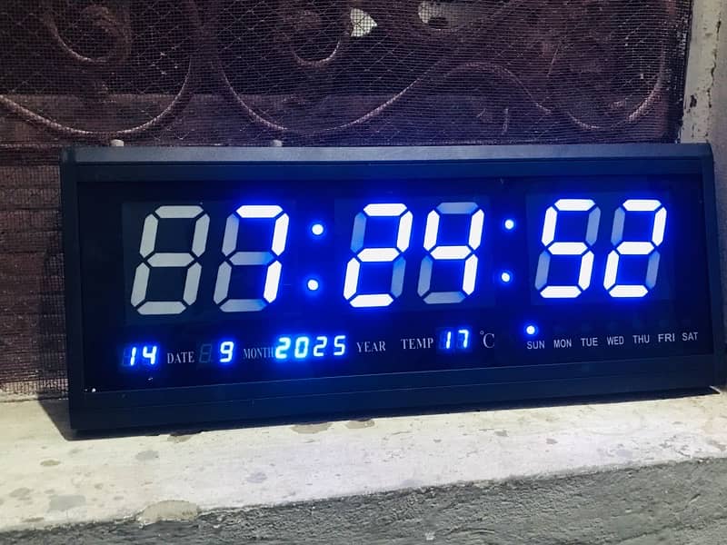 LED number clock 3