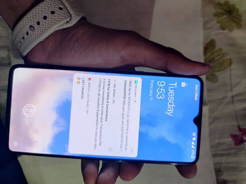 OnePlus 7t 8/256 dual Sim pta approved no exchange 0