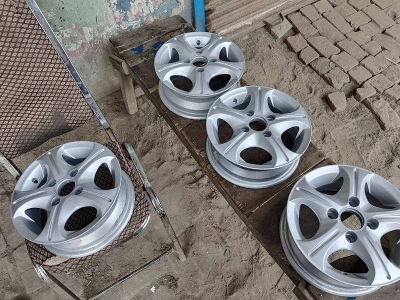 12" inch Alloy rims for sale 2