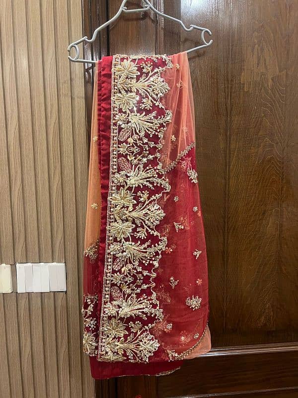 wedding Asia Barat Heavy Lehnga 1