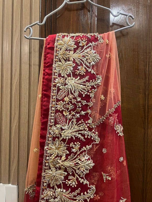 wedding Asia Barat Heavy Lehnga 3