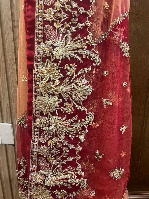 wedding Asia Barat Heavy Lehnga 8