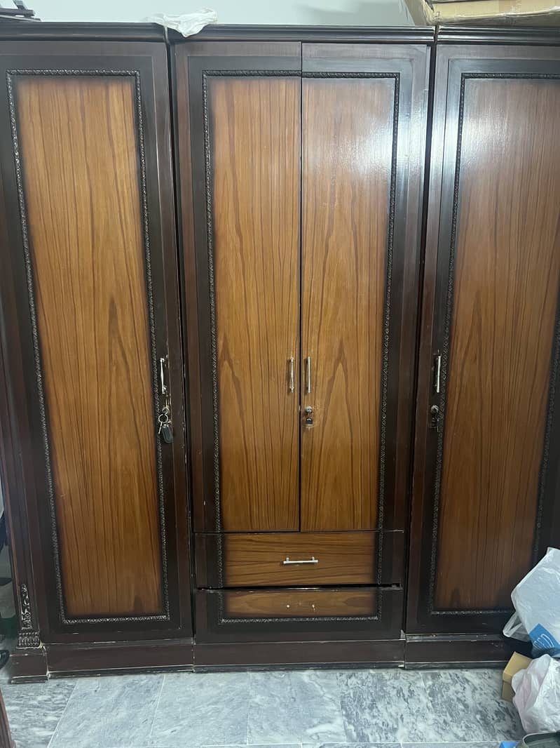 Bed and Cupboard For Sale 2